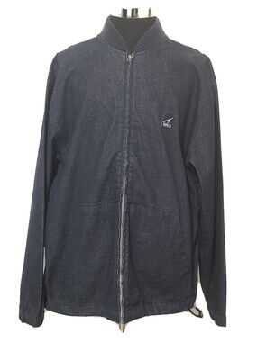 KARL KANI Jacket Vintage 90s denim Mens coat XL Streetwear Hiphop OG RARE Tupac